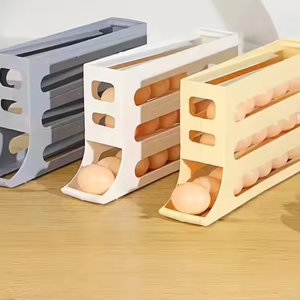 <strong>Egg</strong> Storage 4 Layers Kitchen Refrigerator <strong>Egg</strong> Organizer Container Storage <strong>Rack</strong> <strong>Egg</strong> Storage Box - Product Image 3