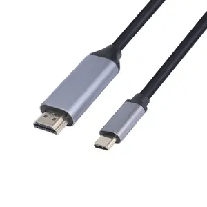 4K 60HZ USB 3.1 USB-C Cáp Loại C Sang HDMI Bộ Chuyển Đổi HDTV Kết Nối Điện Thoại Di Động Với Cáp TV