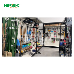 Customized Hardware Store Interior Design Professional Tools Shop Display Solution with Heavy Duty Pegboard <b>Shelving</b> - Product Image 6