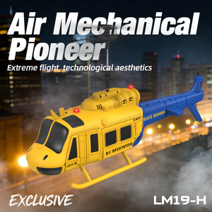 Nuevo Helicóptero RC SJY-LM19-H de 3.5 Canales con Control Remoto 2.4G, Tres Velocidades, Vuelo Estable, Operación Sencilla, Educación Científica, Hobby - Product Image 3