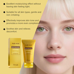 Limpiador con ácido kójico y niacinamida que nutre y limpia la piel del rostro, delicado y brillante, limpiador hidratante. - Product Image 4