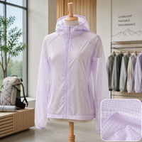 Textiles en nylon tissé ultra-fins, durables, imperméables et haute densité pour vêtements de sport et vestes de course