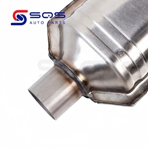 Konverter Katalitik Universal Berkualitas Tinggi SQS <span class=keywords><strong>2</strong></span>.5 Inci <span class=keywords><strong>2</strong></span> Inci Konverter Katalitik Mobil Penjualan Langsung Pabrik - Product Image 2