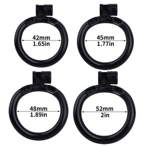 กรงครอบอวัยวะเพศชาย FRRK-215A ทำจากเรซิ่น ลายเปลวไฟ เซ็กซี่สำหรับผู้ชาย ของเล่นพลาสติกน้ำหนักเบา BDSM ของเล่นผู้ใหญ่ ขายส่งร้านเซ็กส์ช็อป - Product Image 6
