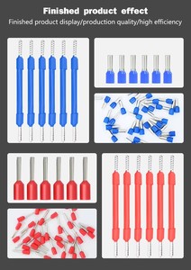 Sertissage automatique de tubes isolés pour embouts de 18 mm de longueur, adapté aux bornes isolées JST FVD/FVN - Product Image 6