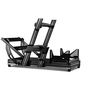 High Quality Aluminum Racing Cockpit Car Driving Setup with Adjustable Seat for Sports Entertainment - Product Image 2
