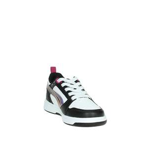 Baskets Puma pour filles, blanches et noires, taille 28, en toile, chaussures tendance - Product Image 5