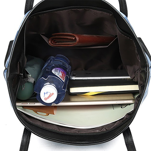 Piattaforma cinese Logo del supermercato modello Shopping Bag fornitore d'oro Trolley in poliestere con fodera in tela di cuoio borse - Product Image 4