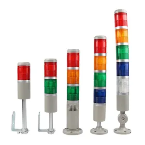 LTA-505 KPT5-señal Led Industrial, columna de advertencia fija o parpadeante, luz de pila, 12V, 24V, 220V, 1, 2, 3, 4 y 5 capas