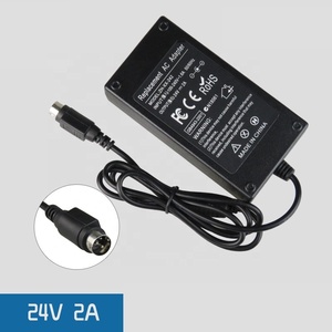 Máy In Vé Nhỏ 76 Pin 80 Bộ Chuyển Đổi Nhiệt POS 24V 2A 48W Cổng Tròn 3 Chân 100-240V 50/60Hchina Factory - Product Image 3