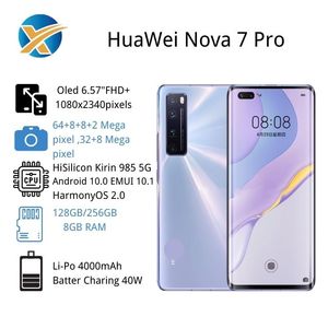Original Nova 7 Pro Pantalla Completa 6,57 pulgadas teléfonos usados móviles de <span class=keywords><strong>segunda</strong></span> <span class=keywords><strong>mano</strong></span> para Hua Wei Nova 7 Pro 7 Y9 20 ultra P10 P30 P40 - Product Image 2
