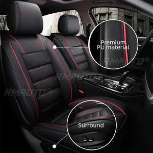 Housses de siège avant de voiture en cuir PU imperméables universelles ventilées pour SUV et camion, protection intérieure, STOCK UE - Product Image 3