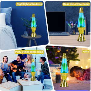 Hiện đại ánh sáng ban đêm màu sắc thay đổi phòng khách phòng ngủ bảng ánh sáng LED Lắc tỏa sáng tùy chỉnh dung nham đèn - Product Image 6