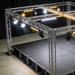 Small Event <b>Stage</b> Setup Solution Portable Modular Aluminum <b>Stage</b> <b>Platform</b> for Wedding Promotion School Community Events - Product Image 1