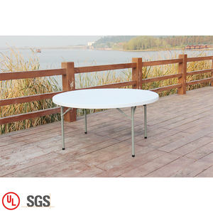 Pliant En Plastique Utilisé Types Pliable Rond Mariage Salle À Manger Tables De Banquet À Vendre - Product Image 4