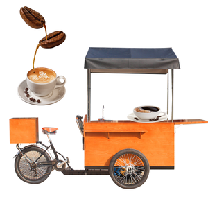 Vélos de vente de café à la mode, boutique mobile, tricycle électrique, glaces, hot-dogs, vélo <span class=keywords><strong>cargo</strong></span> à trois roues <span class=keywords><strong>pour</strong></span> adultes - Product Image 1