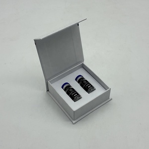 Boîte en carton personnalisée avec couvercle et base pour flacons de 2 ml, 3 ml, 10 ml, 20 ml, emballage pour flacons en verre de médicaments ou de peptides, pour 1/2/3/4 flacons - Product Image 6