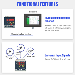 टोकी बुद्धिमान 4 अंक डिजिटल डिस्प्ले दोहरी आईडी समायोजन थर्मोस्टेट तापमान नियंत्रक - Product Image 5