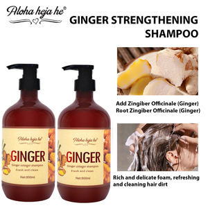 Shampooing de soin des <span class=keywords><strong>cheveux</strong></span> de luxe personnalisé de 800ml shampooing antipelliculaire anti-démangeaisons au gingembre qui favorise la croissance des <span class=keywords><strong>cheveux</strong></span> et l'hydratation - Product Image 3