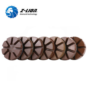 ZL-16A <span class=keywords><strong>3</strong></span> Zoll Haken und Schleife Diamant Beton Polieren Harz Boden Pads mit Fabrik Preis - Product Image 6