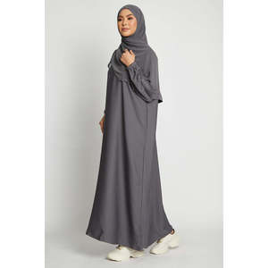 Abito modesto <span class=keywords><strong>da</strong></span> donna in pianura di ciottoli con polsini elasticizzati - Product Image 6