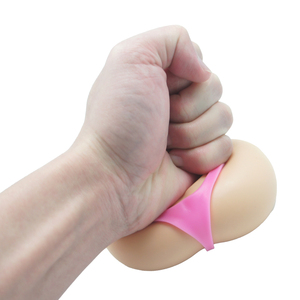 Tpr Anti-Squeeze Stress Reliëf Bal-Butt-Vormig Sensorisch Speelgoed Voor Volwassenen Angst Loslaten - Product Image 5