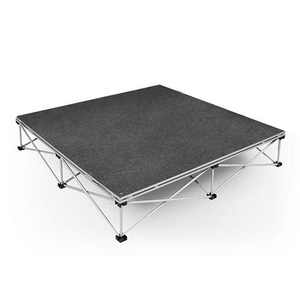 Plateforme de Scène Portable Pliable en Aluminium 1x1m 1x2m pour Événements et Concerts en Extérieur avec Éclairage de Surface Intégré - Product Image 5