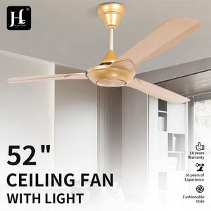 Modern 56-Inch Industrial Ceiling Fan with 3 Blades DC Motor Plywood Lamp Body Stainless Steel Home Office Fan by Factory Price - Product Image 3