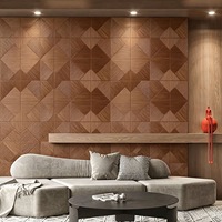 Panel Dinding 3D Bertekstur Timbul Warna Kustom Pencocokan Warna Berkualitas Tinggi Dekorasi Interior