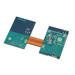 Hoge Frequentie Aangepaste Flex Stijve Printcircuit Onderdompeling Gouden Elektronische Pcb