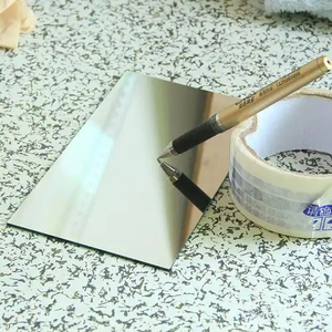 Espejo de Vidrio Óptico de Primera Superficie con Recubrimiento Plateado de Alta Reflectividad OEM, 90% de Transmitancia en la Superficie Frontal - Product Image 1