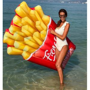 Intex 58775 — chaise de pont gonflable de conception originale, avec rangée flottante de <span class=keywords><strong>frites</strong></span> française - Product Image 6