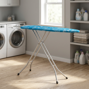 Planche à repasser avec housse en coton 105x30cm Couleur Azul EAN 8697435183587 (GARHE 19735) - Product Image 2