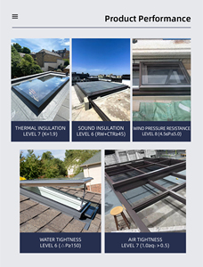 Facile da installare vetro Low-e personalizzato isolamento termico finestre basamento Tilt & girata lucernario in lega di alluminio per seminterrato - Product Image 6