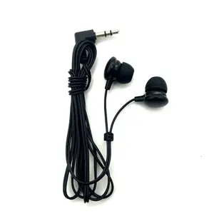 Factory Wholesale Airline Headphone Flights Travel Disposable Headphones Best Price Wired In-ear Headphones