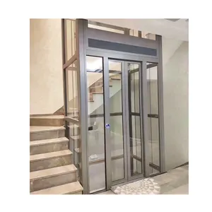 400 किग्रा-1000 किग्रा लोडिंग वजन होटल लिफ्ट यात्री लिफ्ट अनुकूलित विला में एक अंतर्निहित घरेलू लिफ्ट है
