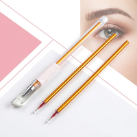 Stylo marqueur cutané chirurgical stérile de qualité médicale, encre sûre pour microblading des sourcils, positionnement PMU, maquillage permanent, stylo cutané