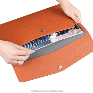 Bolsa de Documentos de Cuero PU en Oferta, Portadocumentos A4, Bolsa de Archivo Tipo Sobre para Negocios, Bolsa de Reuniones de Oficina con Logotipo Personalizado para Documentos - Product Image 2