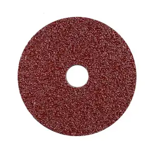 Abrasives 4" Aluminum Oxide Resin Fiber Grinding And Fiber Discs For Metals Wood And Fiberglass With Angle Grinder 120 Grit