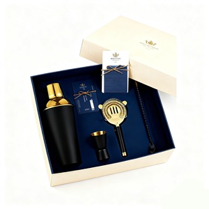 Kit de barman en acier inoxydable ensemble de shaker à cocktail noir rose avec shaker à <span class=keywords><strong>martini</strong></span> en métal et cuillère à jiggle pour ensembles de bar - Product Image 3