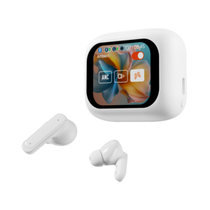 Bt5.4 ANC ENC LCD màn hình cảm ứng TWS Hifi chơi game Earbuds & in-ear tiếng ồn hủy bỏ tai nghe thể thao tai nghe với màn hình cảm ứng - Product Image 1