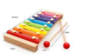 Nhà Máy Trung Quốc Trò Chơi Học Nhạc Bằng Gỗ Đầy Màu Sắc Mới 2022 Đồ Chơi Montessori Cho Trẻ Em Đồ Chơi Giáo Dục Sớm Khác Cho Trẻ Em - Product Image 2
