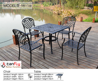 Ensemble de meubles d'extérieur, décoration de jardin, Patio et meubles d'extérieur en fonte anodisé, en aluminium moulé, livraison gratuite