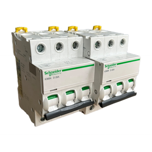 Disjoncteur miniature ultime A9N18206 IC65N C6A 3P, protection électrique efficace LI, protection PA66, type RCBO - Product Image 2