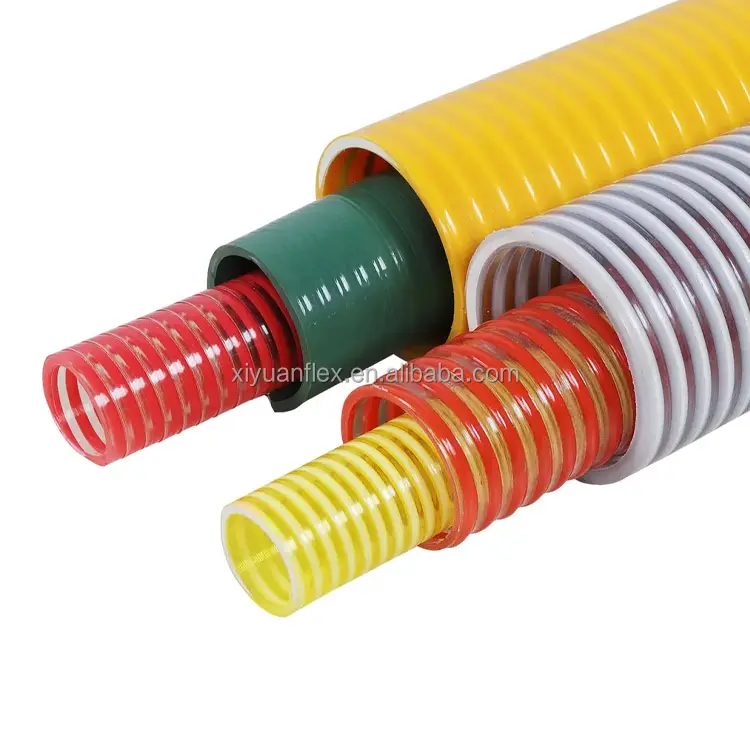 Tuyau spiralé en polyester tuyau flexible industriel