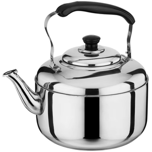 Bouilloire sifflante en acier inoxydable non magnétique pour cuisinière à induction et cuisinière à gaz, théière domestique pour faire bouillir l'eau - Product Image 1