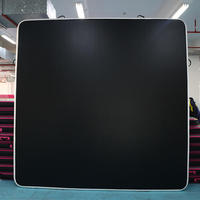 Tapis de lutte gonflable BJJ, texture tatami, surface antidérapante, portable, imperméable, MMA, Jiu Jitsu, salle de sport à domicile, dojo, fabrication directe OEM