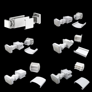 Modern Design <strong>Plastic</strong> No Drill Honeycomb <strong>Blinds</strong> Accessories Easy Installation Cordless No Drill No Screw Honeycomb <strong>Blinds</strong> - Product Image 1