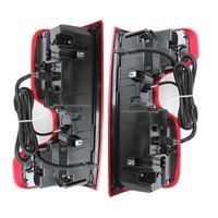 Feux arrière à LED pour GMC Sierra 1999-2006, clignotants séquentiels, plug and play, rouge fumé