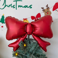 Coloré Mini Mat Arc Noeud Ballon Noir Rose Brillant Feuille Ballon pour Anniversaire Mariage Saint Valentin Fête Décoration